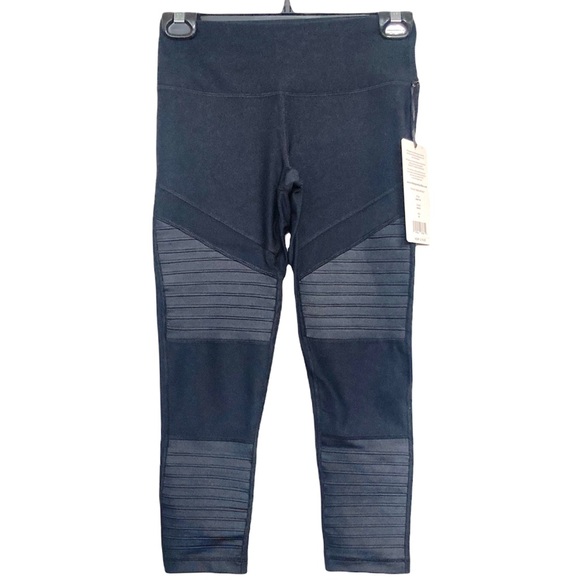 ❌SOLD❌XS•NWT•90 DEGREE BY REFLEX•BLACK CAPRI SPORT LEGGINGS• - Picture 1 of 6